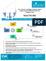 Healthcare: Your Partner in Staffing, Training, Patient Support System (PSP) & Outsourced Customer Care