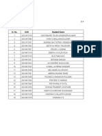 Sl. No. USN Student Name: KLS Gogte Institute of Technology F, NE, X, I, W, NP Grade Report