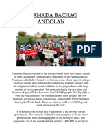 Narmada Bachao Andolan: India's powerful mass movement against dams