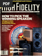 High Fidelity 1989 06 | PDF | Loudspeaker | Compact Disc