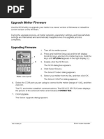 Upgrade Melter Firmware