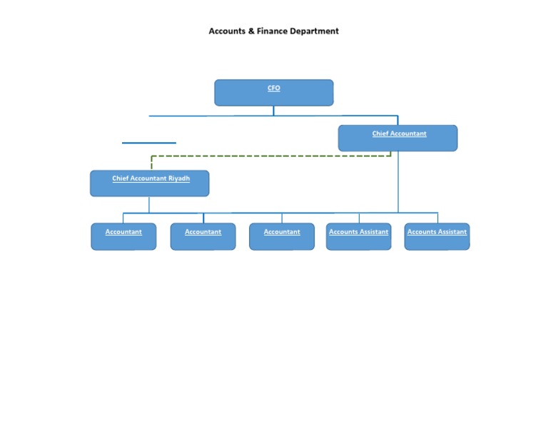 Finance Department Structure Overview | PDF