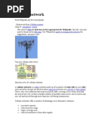 Cellular Network: Cellular System Navigation Search Talk Page Guide To Writing Better Articles