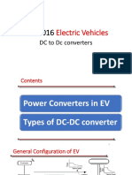 Electric Vehicles: DC To DC Converters