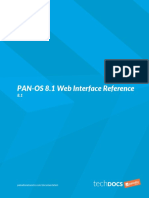 Pan Os Web Interface Help 8.1 PDF