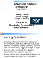 Modern Systems Analysis and Design: Structuring System Data Requirements