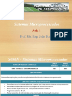 Aula 1 Sistemas Microprocessados