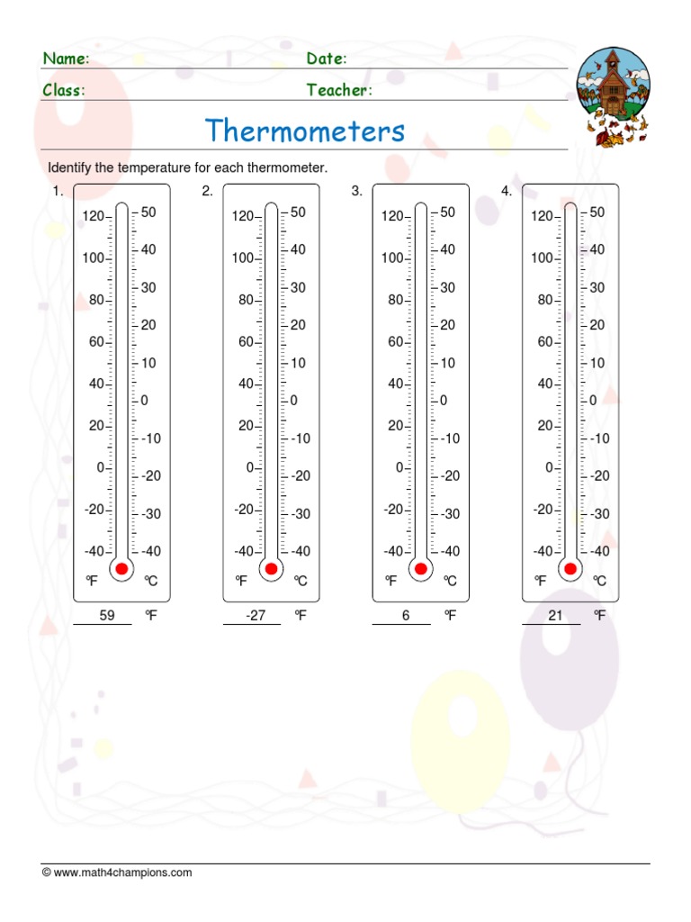 Shade Temperatures On Thermometers 2 PDF Applied And