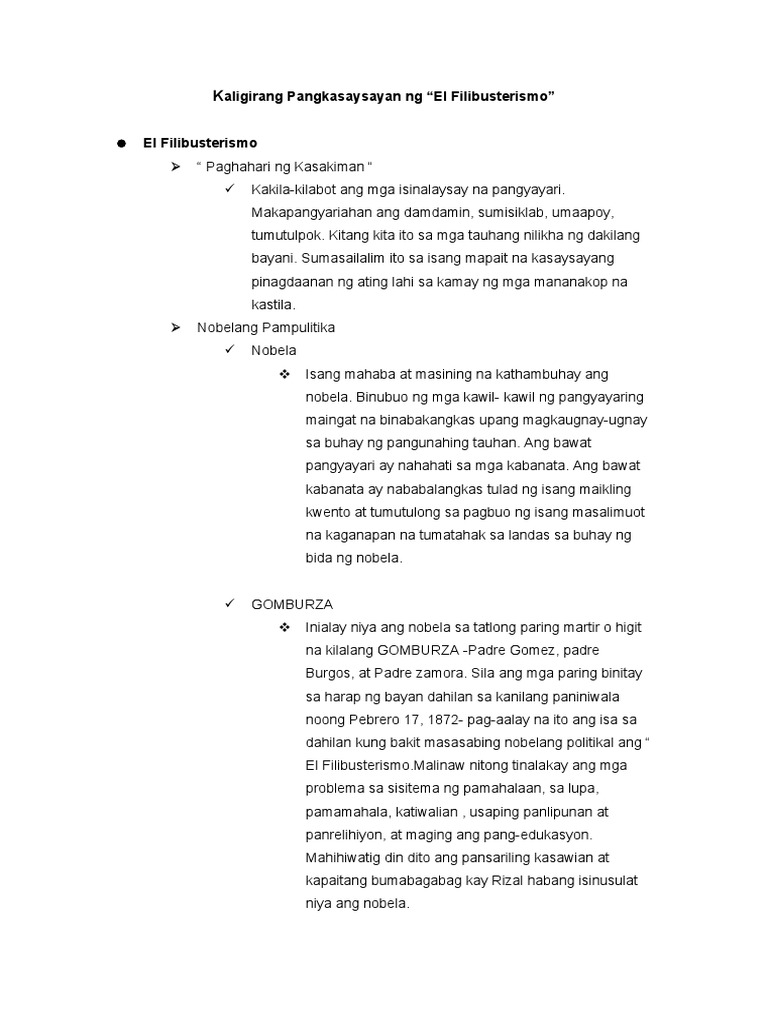 Kaligirang Pangkasaysayan NG | PDF