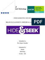 BRAND ANALYSIS - HideandSeek