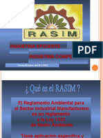 RASIM: Reglamento Ambiental para el Sector Industrial Manufacturero