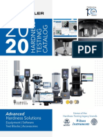 2020 Hardness Testing Catalog