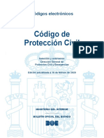 BOE-174 Codigo de Proteccion Civil PDF