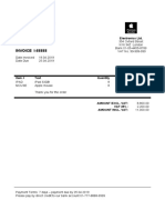 INVOICE I-88888: CRONUS International Ltd. 5 The Ring Westminster W2 8HG London Electronics LTD