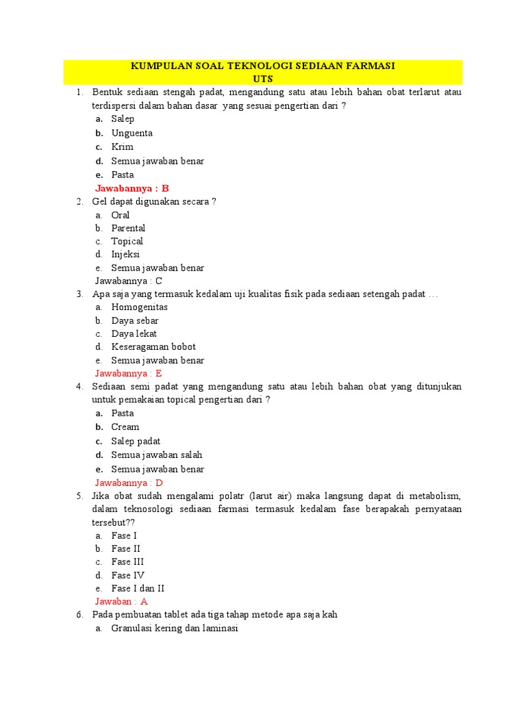 Contoh Soal Suspensi Terflokulasi Beserta Jawabannya - Erma Books