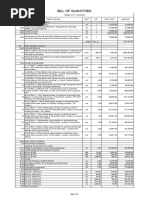 BOQ For Aluminium Partition | PDF | Screw | Wall