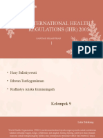 International Health Regulations (Ihr) 2005: Sanitasi Pelabuhan