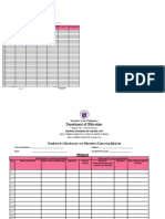 Department of Education: Checklist For Distribution and Retrieval of Learning Modules