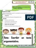 DPCC Recursos para Mejorar La Convivencia 5 Grado Seman 23