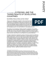 Transfer Pricing, and The Taxing Rights of Developing Countries