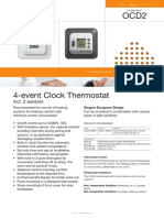 4-Event Clock Thermostat: Incl. 2 Sensors