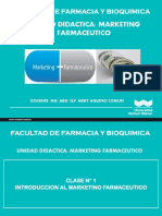 Clase 1. Introduccion Al MKT Farmaceutico