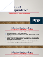 Jurisprudence Course Analyzes Schools of Thought Like Analytical Positivism
