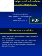 PR Pierre Miossec MD PHD Clinical Immunology and Rheumatology Lyon Miossec@