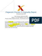 Plagiarism Checker X Originality Report: Similarity Found: 33%