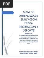 GUIA DE SOFTBOL GRADO 10°