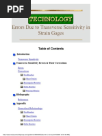 Transverse Sensitivity