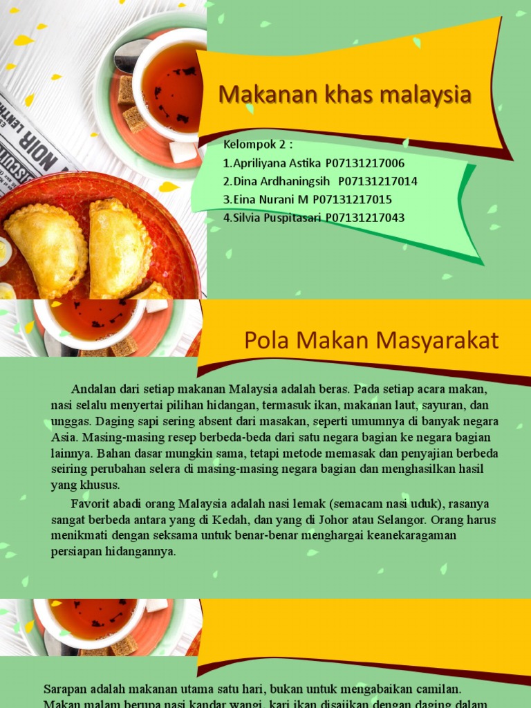 Masakan Malaysia | PDF
