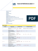Guia de Referência Rápida CSS - PDF
