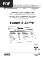 Tempo & Zafiro: Air & Water Cooled Liquid Chillers Micro Based Control System With Ipuii C.MMC.16.03