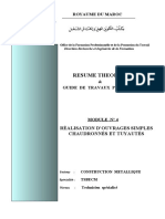 Module 04 Marocetude - Com Realisation D Ouvrage Simples Chaudronnes Et Tuyautes CM TSBECM PDF