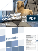 Programme Scolaire 2020 2021 PDF