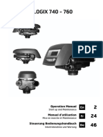 Autotrol PerformaLOGIX 740 760 Manual