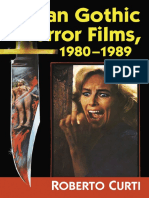 Italian Gothic Horror Films (1980-1989)