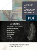 14 Aspects of connected speech