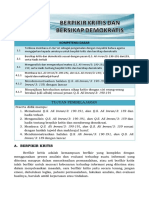 BAB 1 KD.3.1 Berpikir Kritis Dan Bersikap Demokratis (Materi 1)