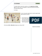 Ess002 Daily Exercise in School PDF