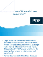Sources of Law - Where Do Laws Come From?