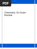 Chemistry 3U Exam Review