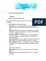 Taller Lírica Actividad #2, 3 y 4 PDF