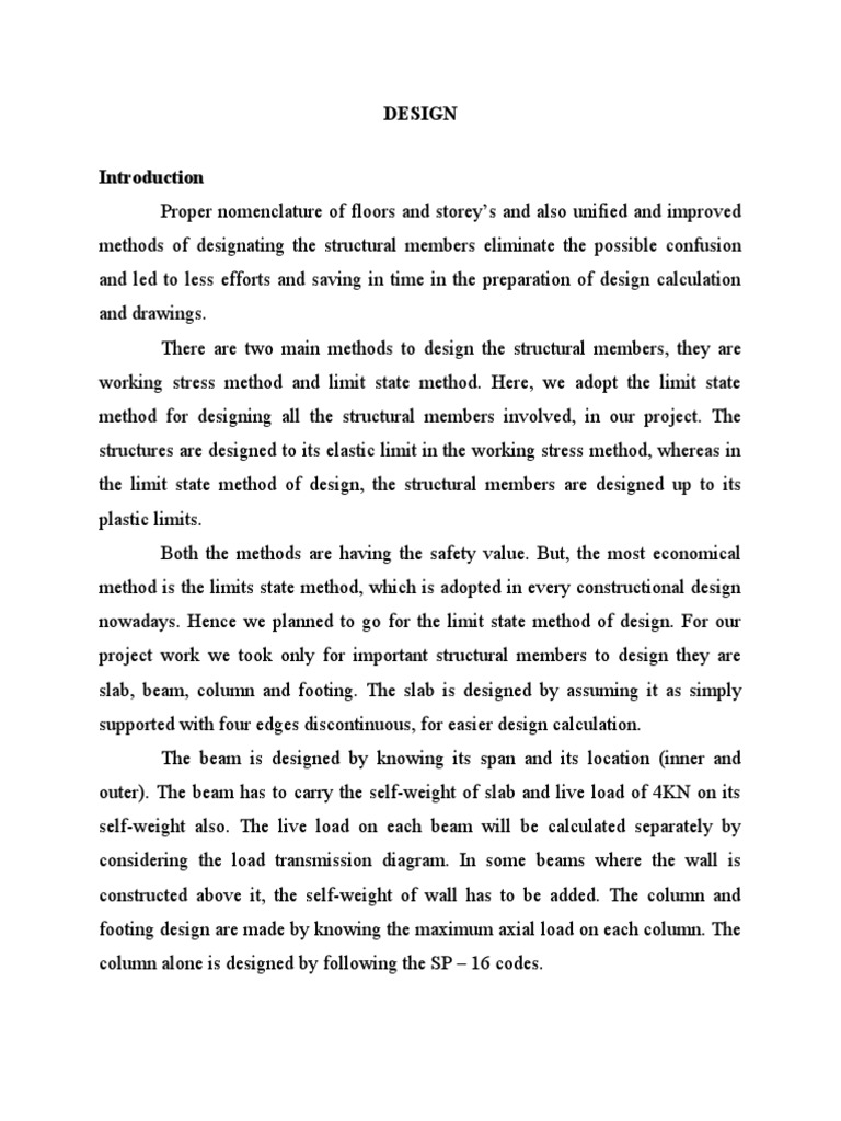 Structural Design Calculations Guide | PDF | Beam (Structure) | Column