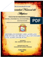 Historia Economica de Puno PDF