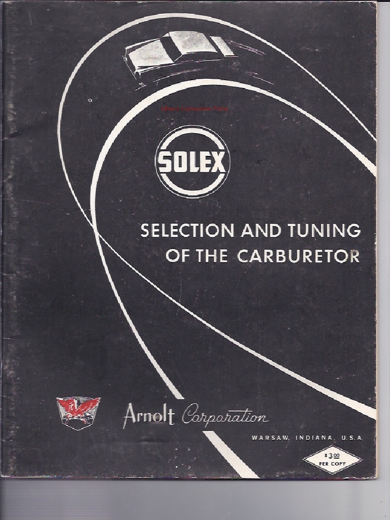 Solex Tuning Carburetor PDF PDF