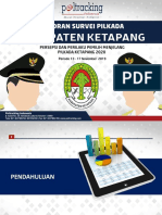 Poltracking - Laporan Survei Pilkada Kab. Ketapang - November 2019 PDF