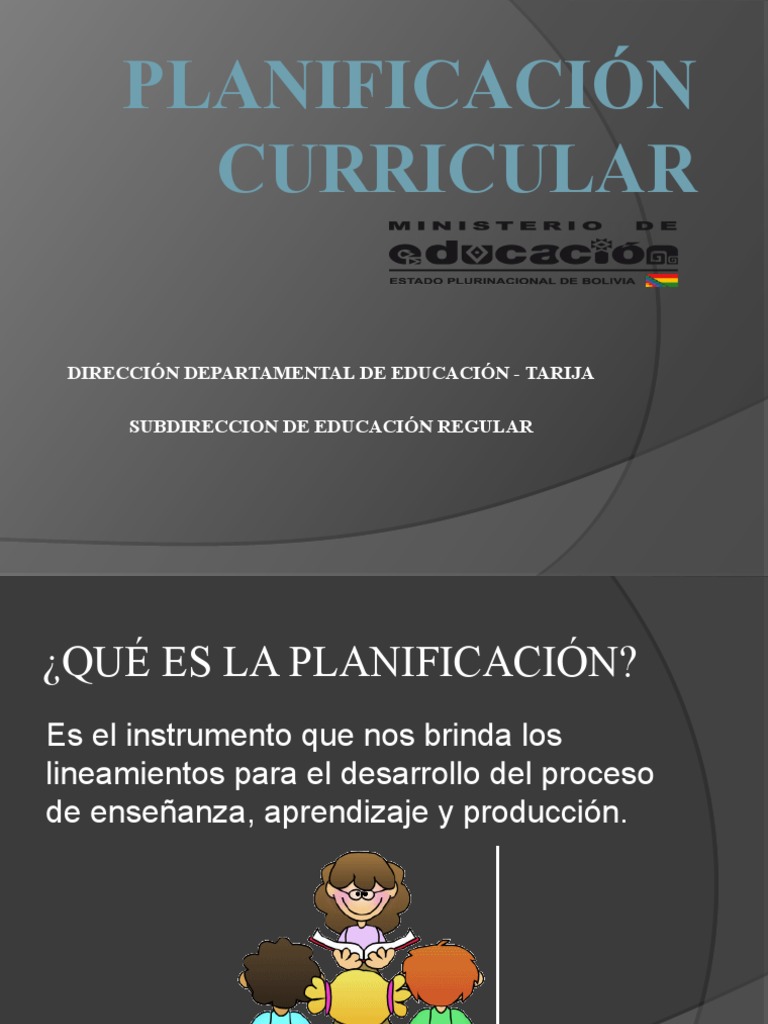Planificación Curricular | PDF | Plan de estudios | Holismo