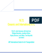 16.72 Oceanic and International ATC: MIT Icat